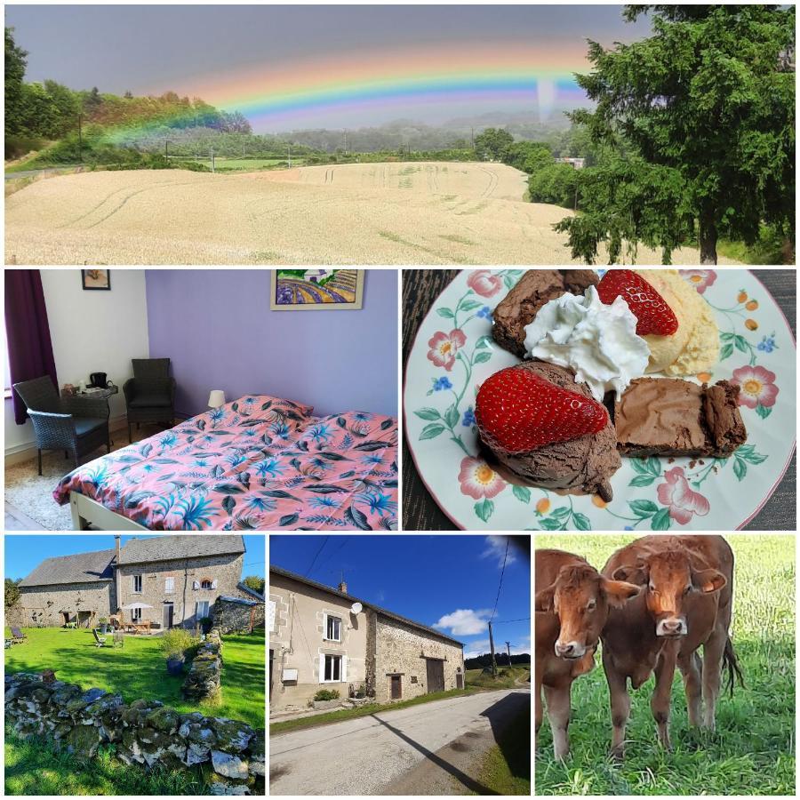 Dans La Creuse Bed & Breakfast Mourioux-Vieilleville ภายนอก รูปภาพ